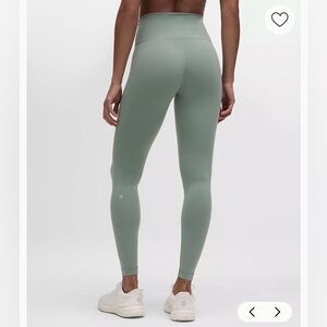 Lululemon Wunder Train High-Rise Tight 28" Crater Blue High-Waisted Leggings